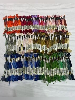 Assorted DMC Embroidery Floss Lot #1